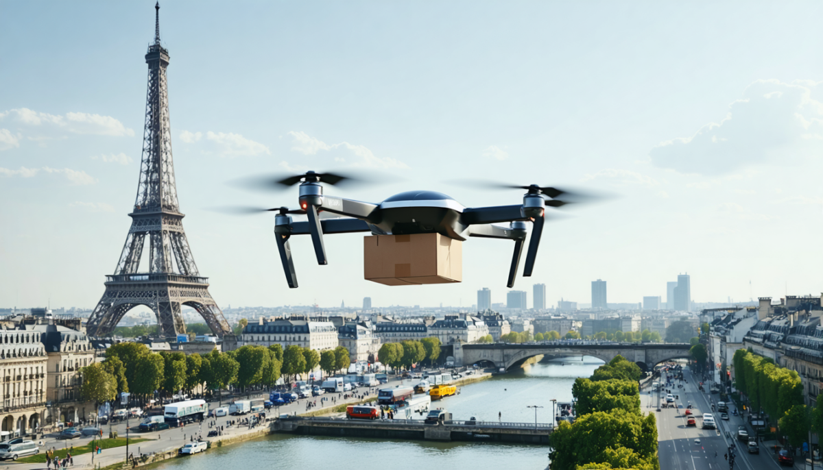 découvrez comment les drones transforment la livraison à paris, révolutionnant le transport et la logistique grâce à des innovations technologiques avancées.
